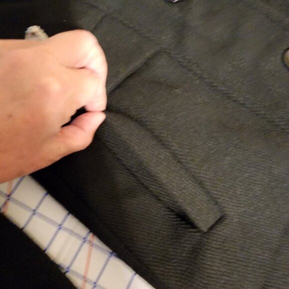 Gallery Wool-Blend Walker Coat NWT Black Small - Picture 7 of 16